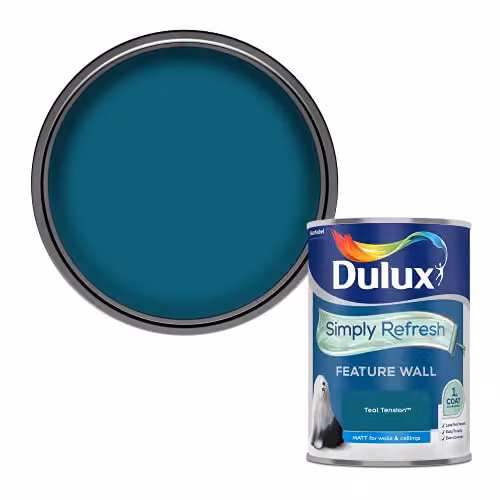 Dulux Matt Emulsion Paint Petrol, 1.25 l – 1