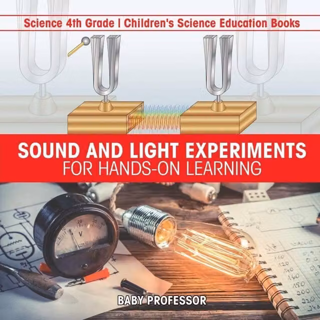 Baby Professor Sound and Light Experiments for Hands-on Learning, Multicolour