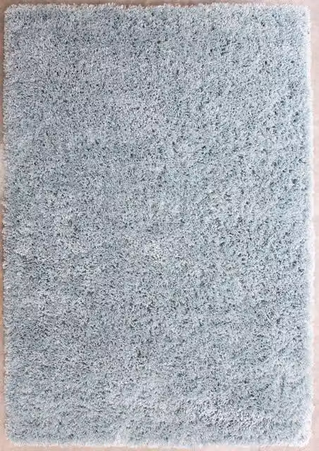 Kukoon Soft Fluffy Thick Pile Shaggy Area Rug in Duck Egg Blue, W: 200 cm, L: 290 cm
