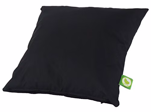 Bean Lazy Waterproof Outdoor Garden Seat Cushion in Black, W/D/H: 45 x 45 x 45 cm