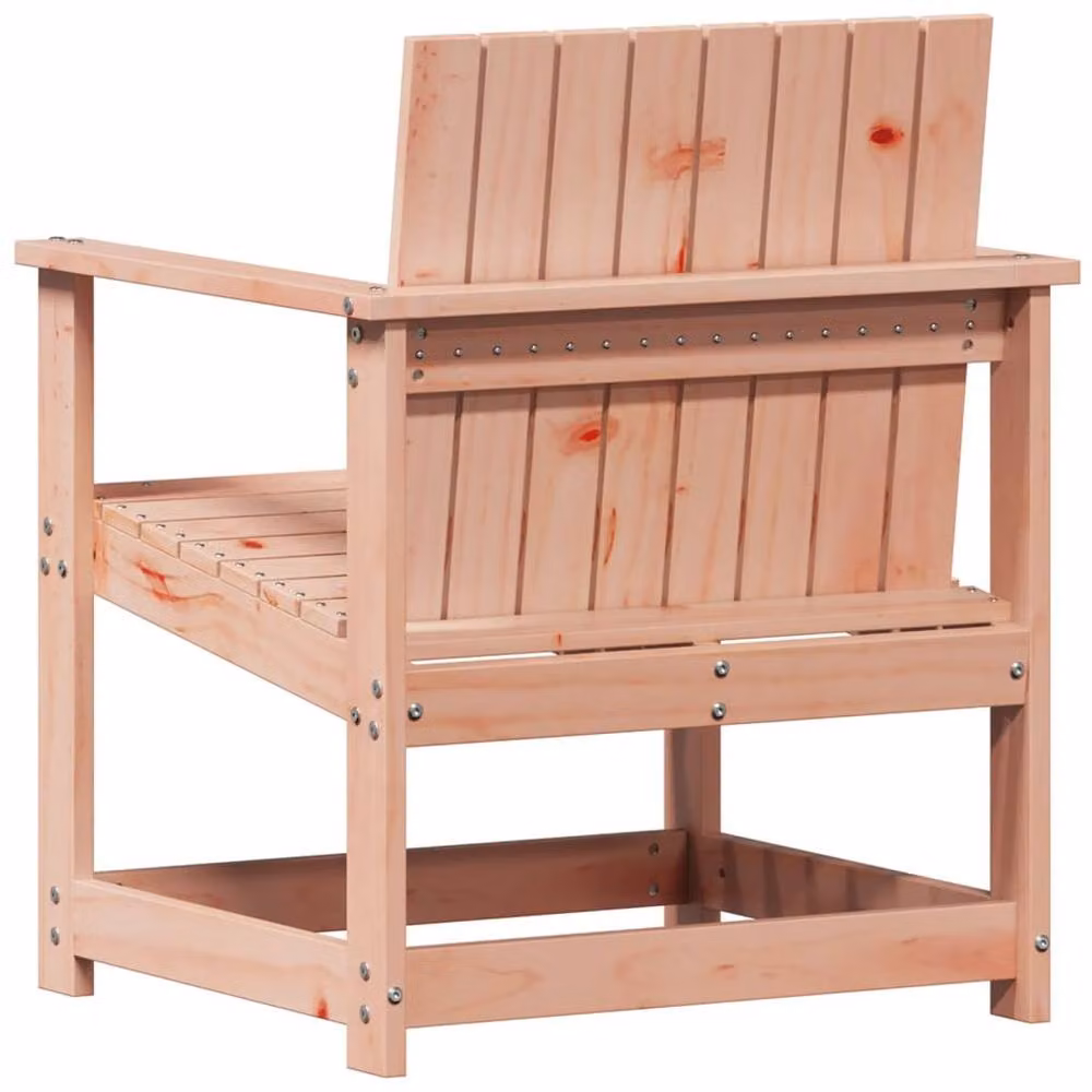 Berkfield Home 3 Piece Douglas Solid Wood Garden Lounge Set in Light Brown – 2