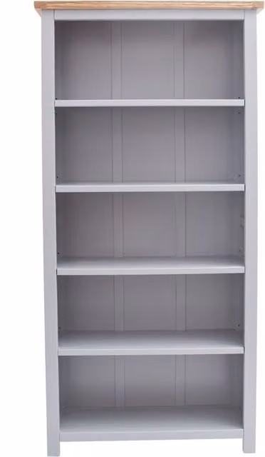 Cabinet Bits Mirano Modern Grey Bookcase W/D/H: 90 x 70 x 180 cm