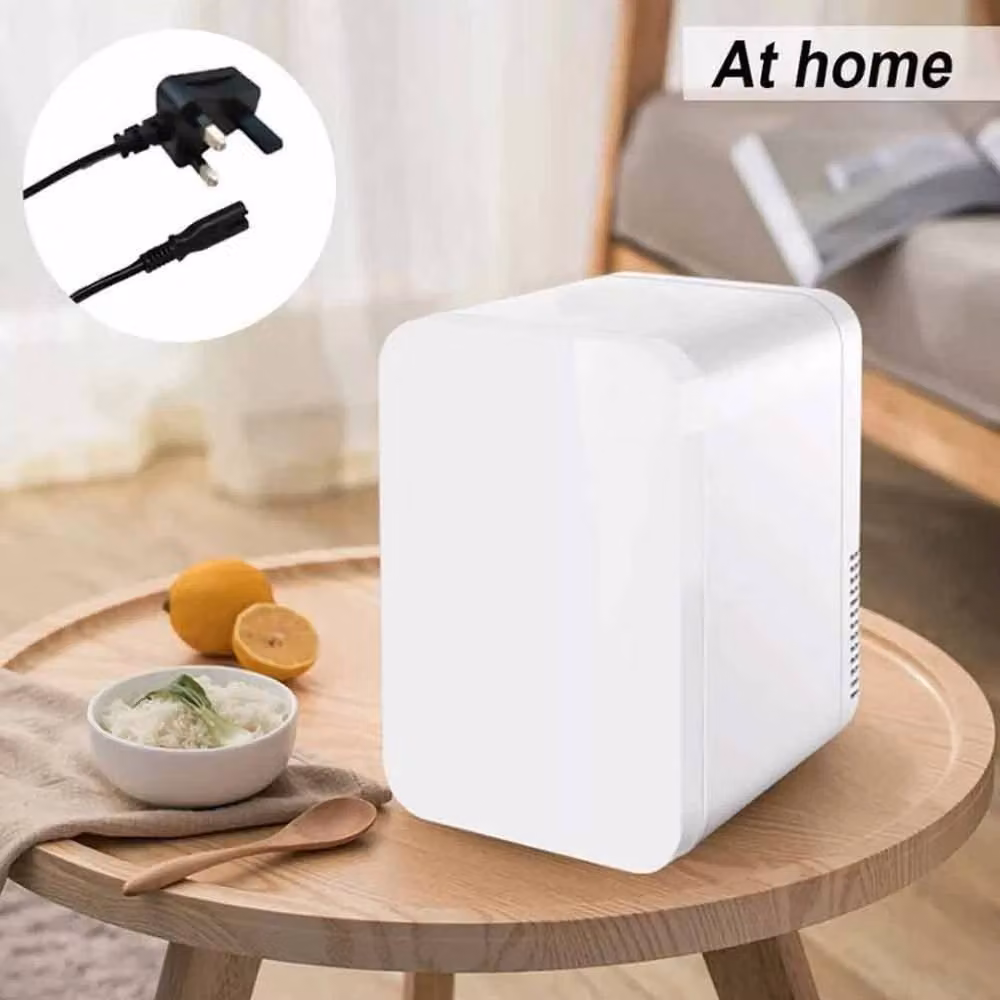 FLAVORA 8L Portable Mini Cooler Fridge in White – 3