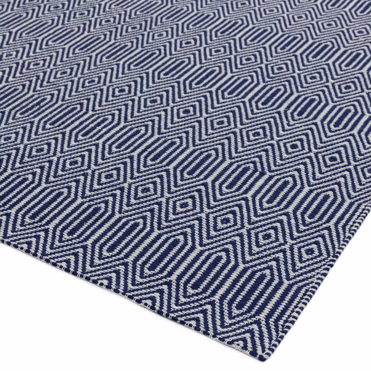 The Rug Shop UK Blue Geometric Modern Area Rug, W: 300 cm, D: 200 cm – 2