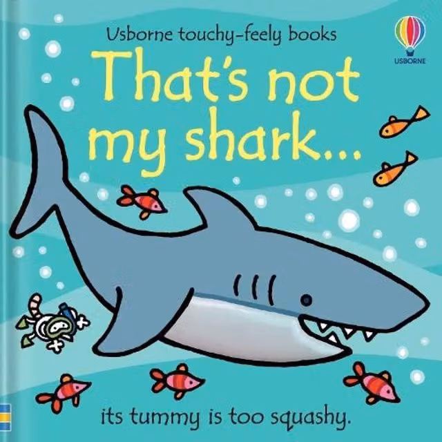 Fiona Watt That's Not My Shark Board Book, Multicolour