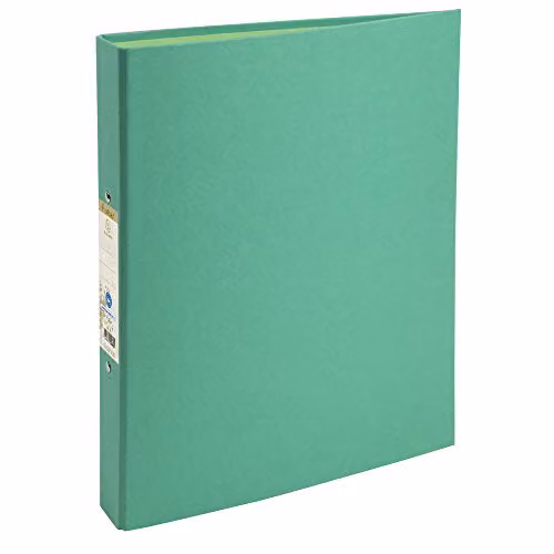 Exacompta Forever A4 Rigid 2 Ring Binder in Green – 1
