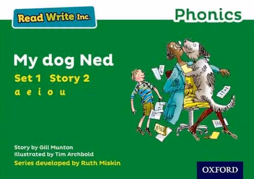 Read Write Inc. Phonics My Dog Ned Green Set 1 Storybook 2 by Oxford University Press – 1
