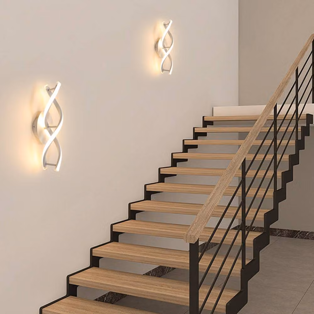 Pheashine Modern LED Arc Wall Light, 16W, White, 3000K Warm White – 2