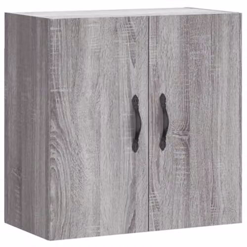 vidaXL Modern Wall Cabinet in Grey, W/D/H: 60 x 31 x 60 cm – 1