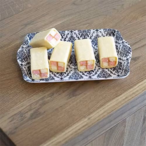 St Helens Home & Garden Melamine Serving Tray with Handles, Grey, W: 21 cm, D: 14 cm, H: 14 cm – 2