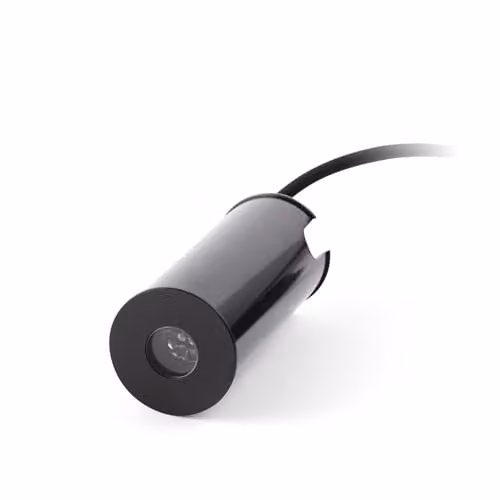 Netlighting FARO BARCELONA Grund 37 Recessed LED Outdoor Ground Light, Black, 2W, 2700K Warm White, IP67