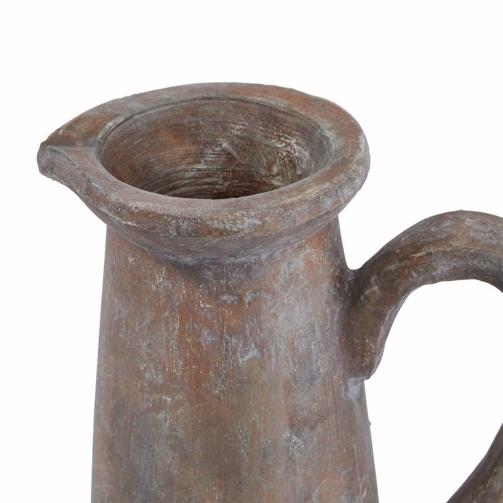 Lemon Pavilion Siena Tall Ceramic Jug in Brown, W: 17 cm, D: 17 cm, H: 32 cm – 2