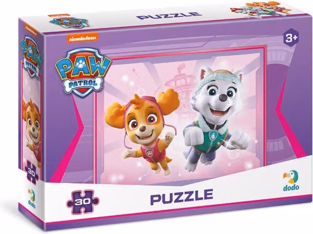 DODO Paw Patrol 30 Piece Jigsaw Puzzle in Purple