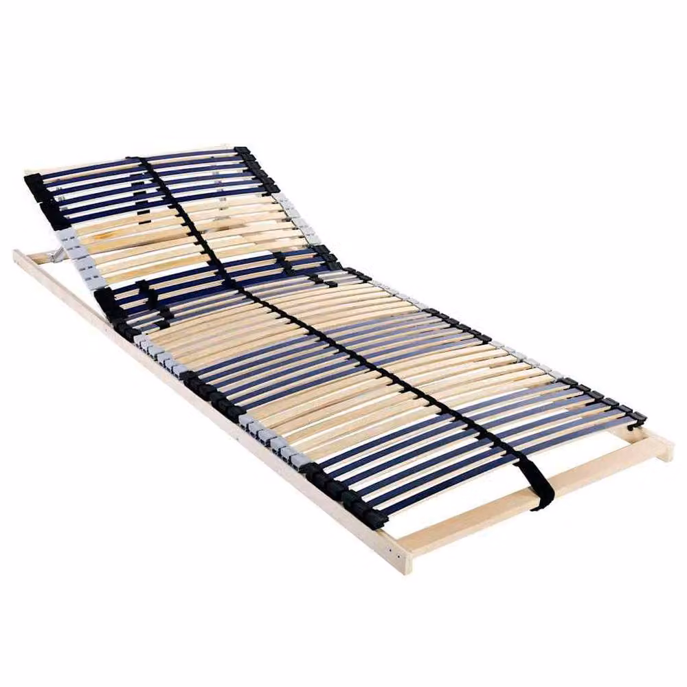 Berkfield Home Brown Beech Wood Slatted Bed Base W/D/H: 80 x 190 cm – 2
