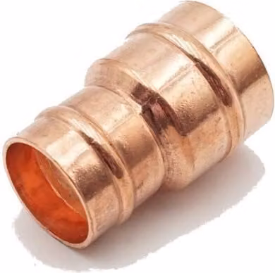 Prima Plus Solder Ring Reduced Coupling 35 x 28mm Grey Copper Fitting