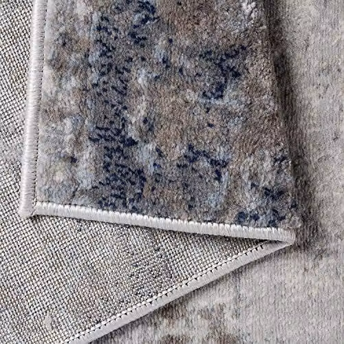 Mynes Home UK Modern Abstract Living Room Rug in Brown and Grey, W: 200 cm, D: 290 cm – 2