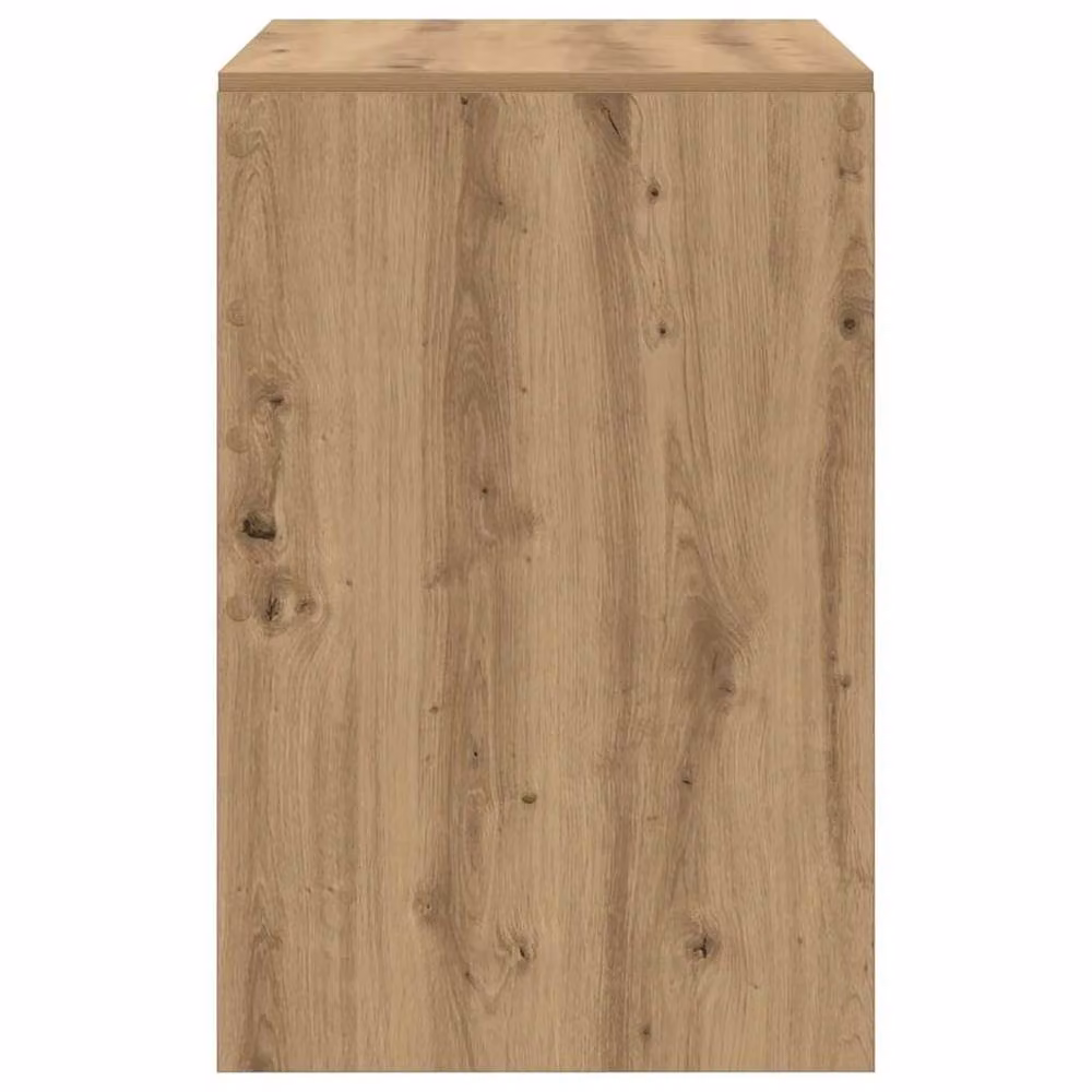 Berkfield Home Modern Writing Desk in Artisan Oak Brown, W/D/H: 90 x 50 x 76 cm – 5