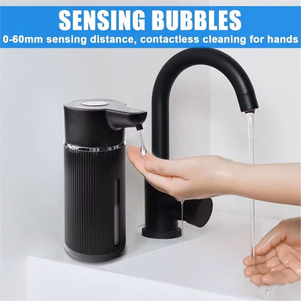 SPETLEK Electric Liquid Hand Soap Dispenser, Black – 4
