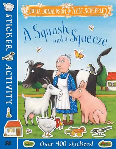 Macmillan A Squash and a Squeeze Sticker Book, Multicolour – 1