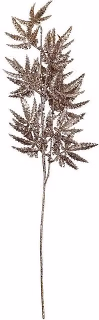 VFM e-Store Christmas Floral Stem Leaves and Berries Decoration in Beige and Multicolour, W/H: 28 x 74 cm