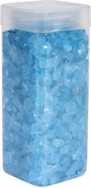 KDMD Light Blue Glass Pebbles, 2 Pack of 750g