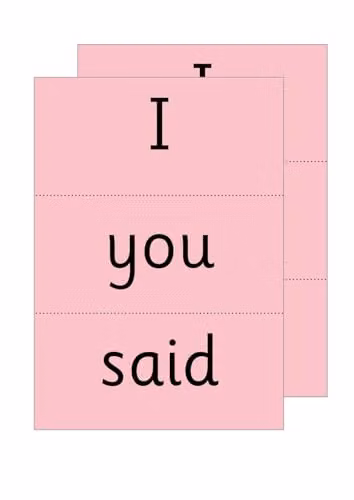 Oxford University Press Read Write Inc. Phonics Second Edition Red Word Cards