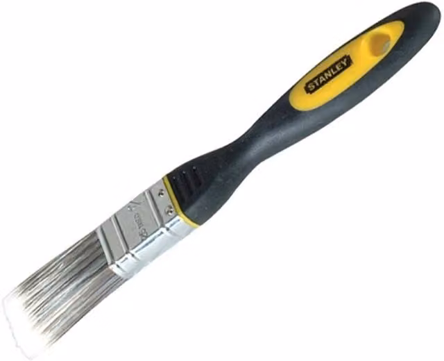 Stanley Dynagrip Synthetic Paint Brush in Black and Multicolour