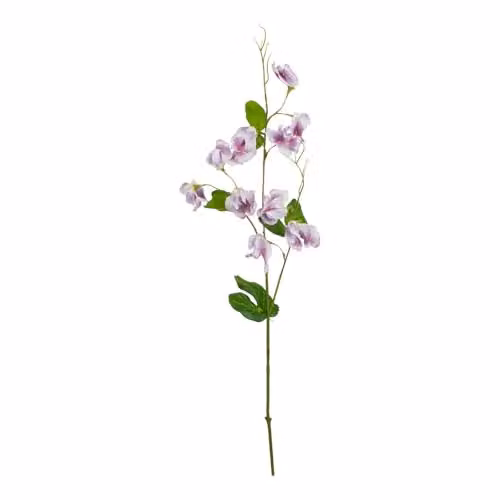Hill Interiors Sweetpea Artificial Flower, Purple
