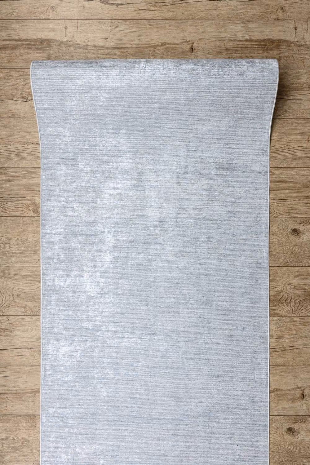 RugsX Lotus Anti-Slip Runner in Grey, W/D: 80 x 340 cm – 2