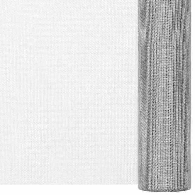 Berkfield Home Stainless Steel Mesh Screen, Silver, W: 60 cm, L: 1000 cm – 1