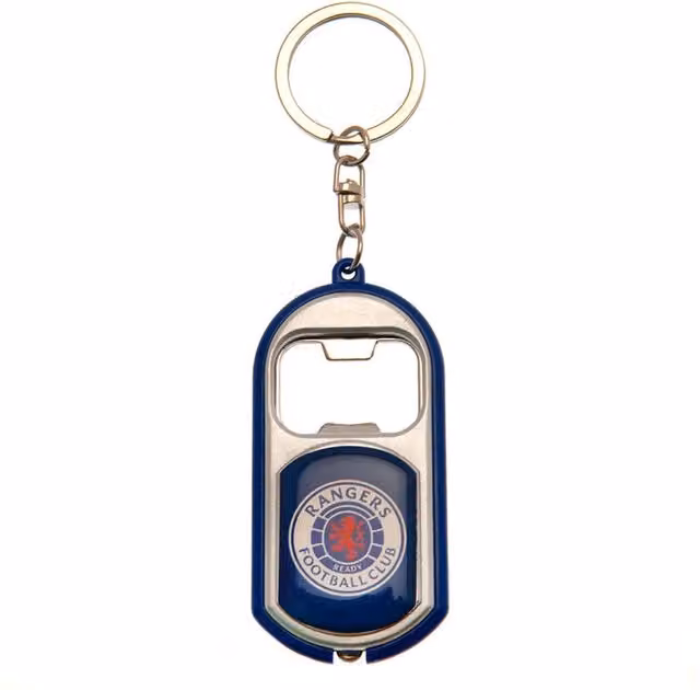 Rangers FC Torch Bottle Opener Keyring in Blue and Silver – 2