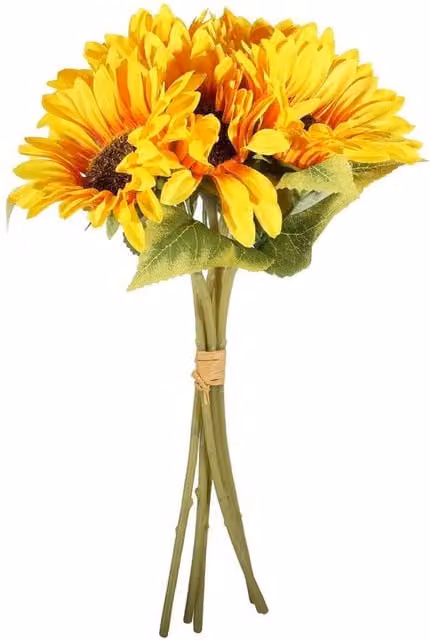 Kingsbury Gifts Artificial Yellow Sunflower Bouquet
