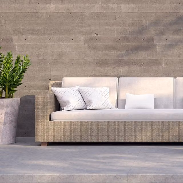 Andrew Lee Crosses Diamonds Outdoor Cushion, White, W/D: 60 x 60 cm