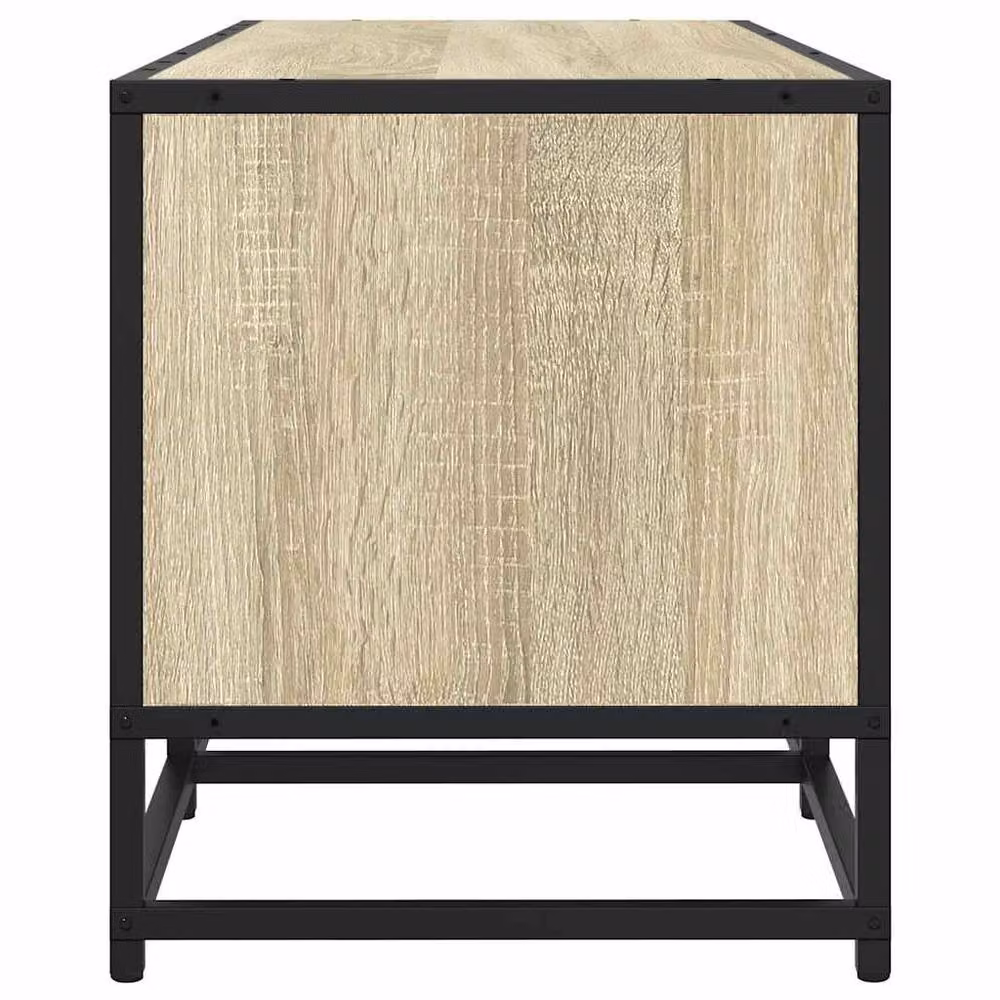 Berkfield Home Sonoma Oak TV Cabinet in Brown, W/D/H: 210 x 41 x 35 cm – 3