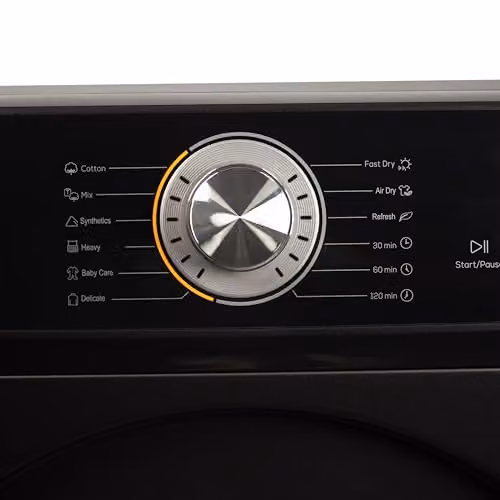 Willow W10TDB 10kg Vented Front Loading Tumble Dryer, Black – 6