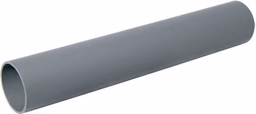 FloPlast Grey Plastic Push Fit Waste Pipe, 50mm x 3m