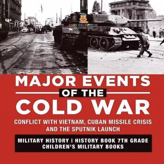 Baby Professor Major Events of the Cold War Conflict with Vietnam and Cuban Missile Multicolour Book