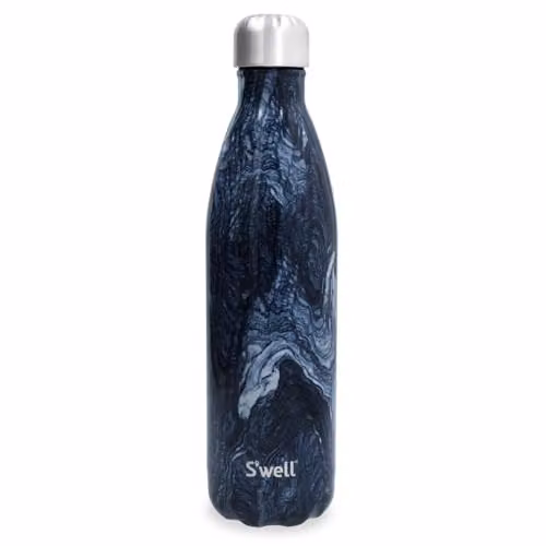S'well Stainless Steel Vacuum Insulated Reusable Water Bottle, 750ml, Blue