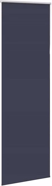 Berkfield Home Marine Blackout Roller Blind, Blue Polyester, W: 75 cm, H: 230 cm – 1