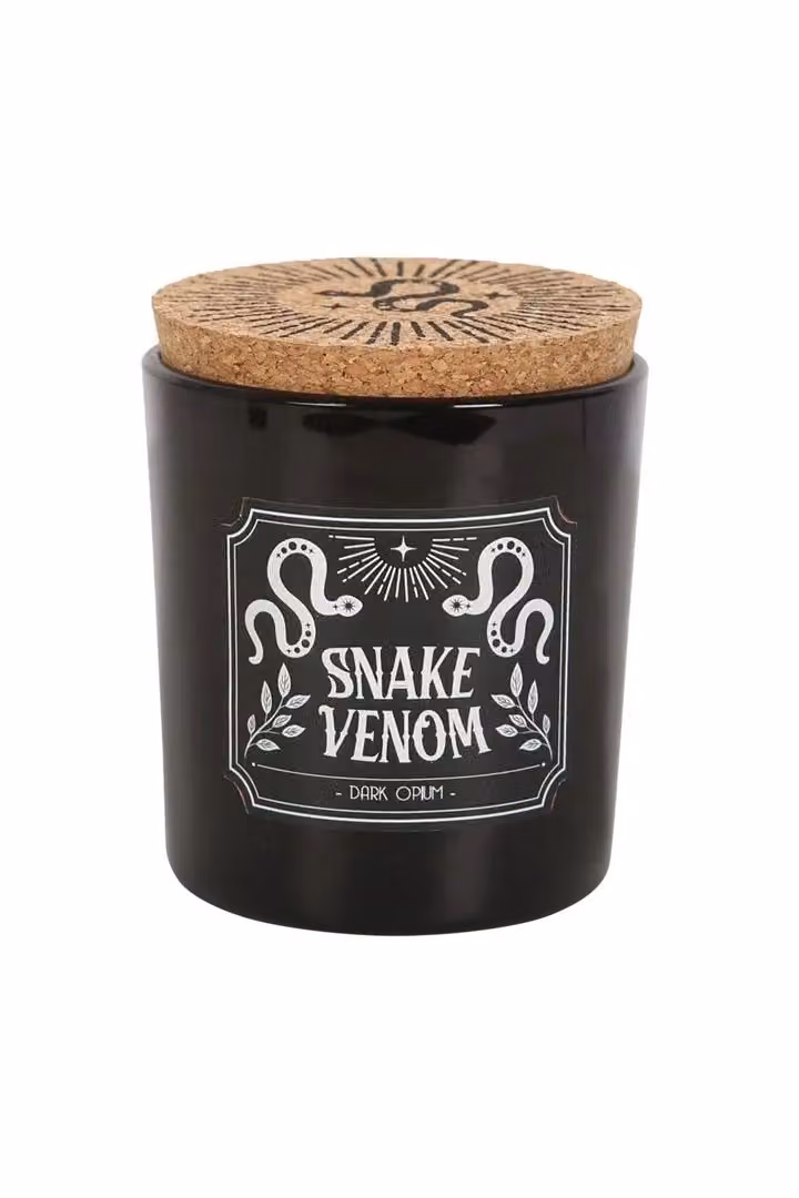 KDMD Snake Venom Dark Opium Tabletop Candle in Black – 2