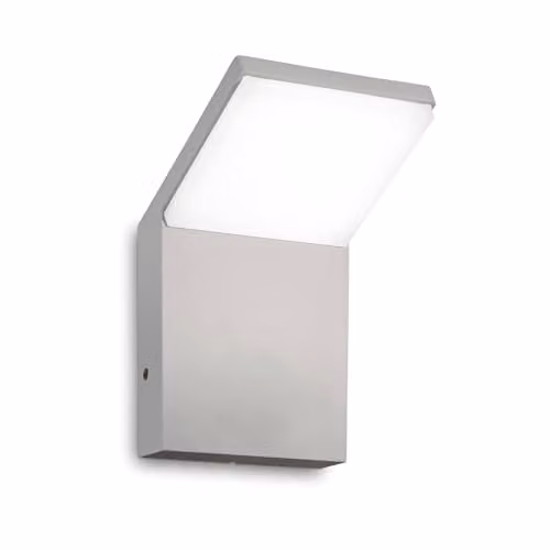 Netlighting Style Integrated LED Modern Outdoor Wall Lamp, Grey, 1050Lm, 3000K, IP54