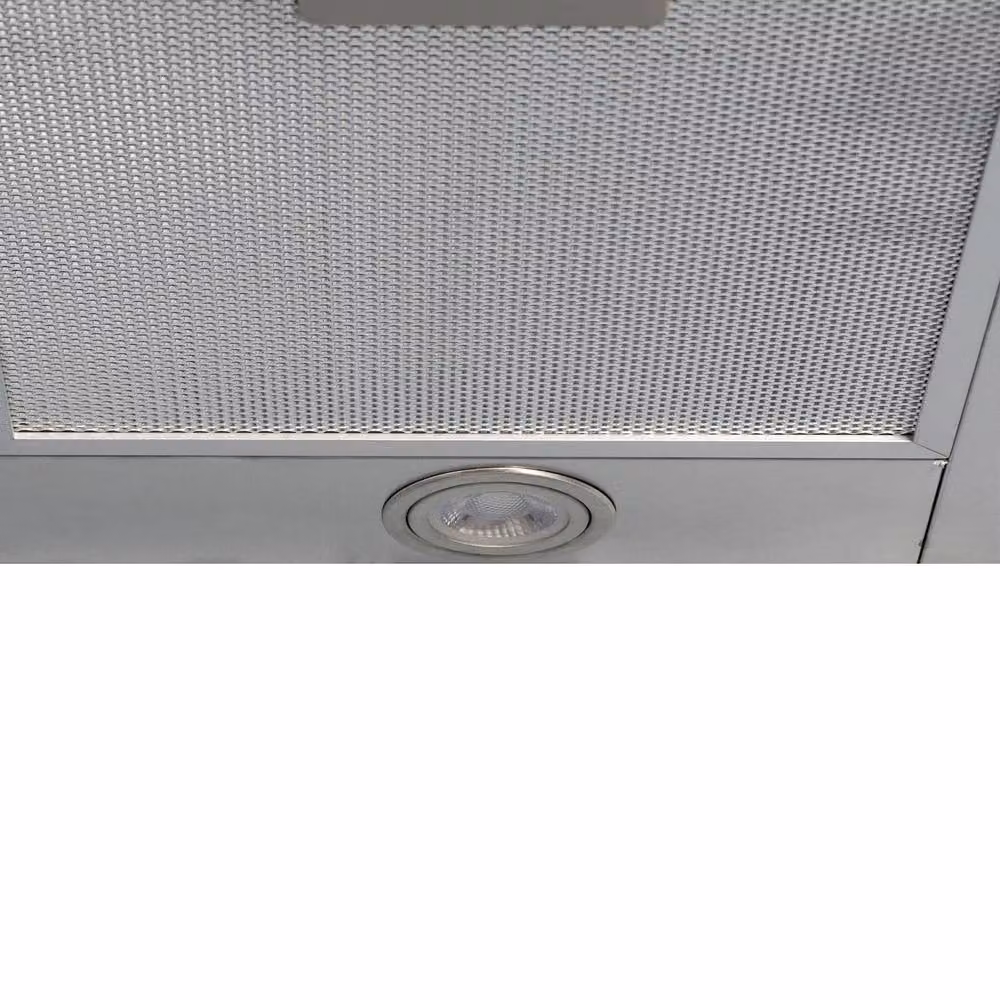 SIA Silver Stainless Steel Chimney Cooker Hood Extractor with Activated Carbon Filter, W: 100 cm – 2