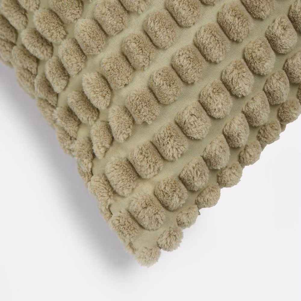 OHS 2 Pack Bobble Cushion Covers in Green, W/D/H: 45 x 45 x 45 cm – 6