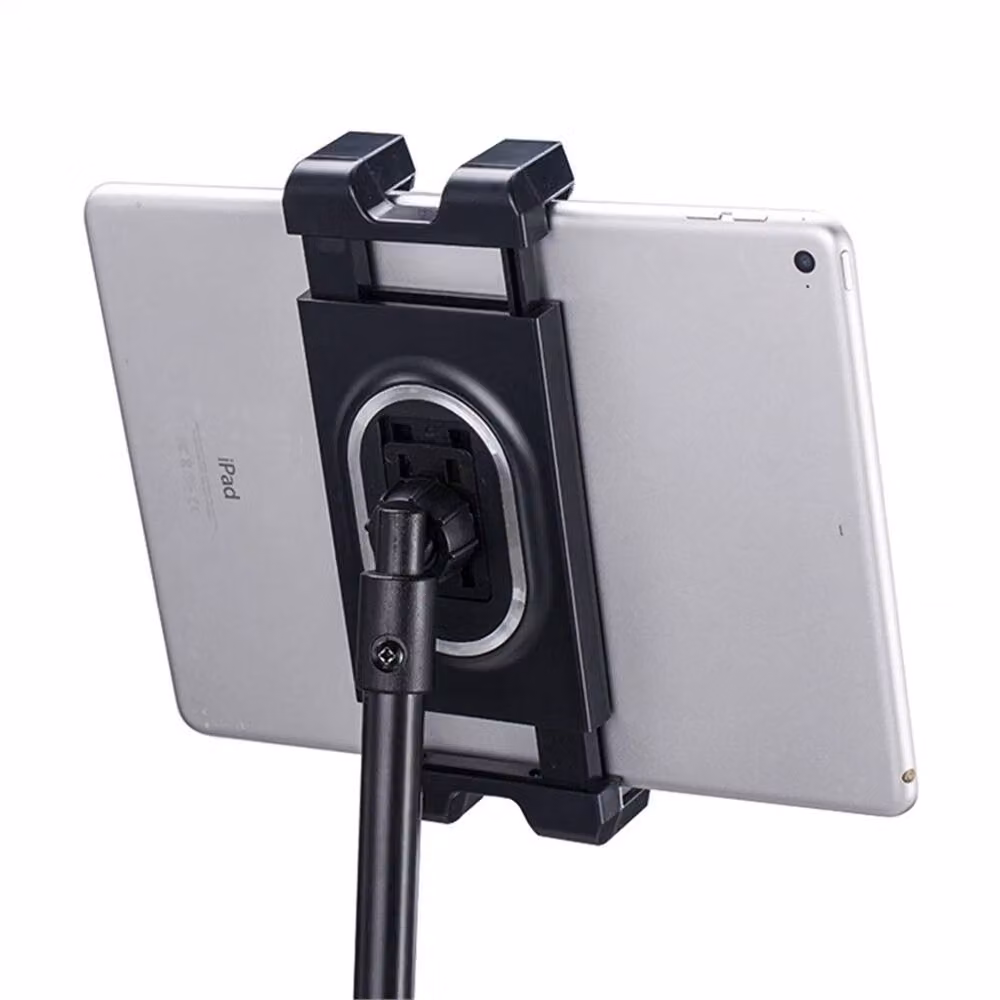 Nordara Universal Adjustable Floor Tripod Stand for 4.7-12.9 inch Tablets in Black – 2