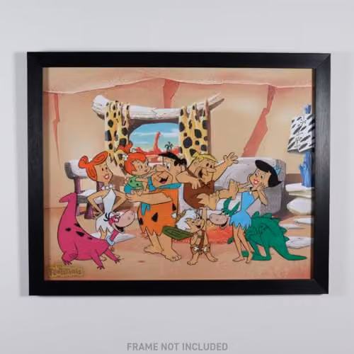 FaNaTtik The Flintstones Limited Edition Fan-Cel Multicolour Illustration – 2