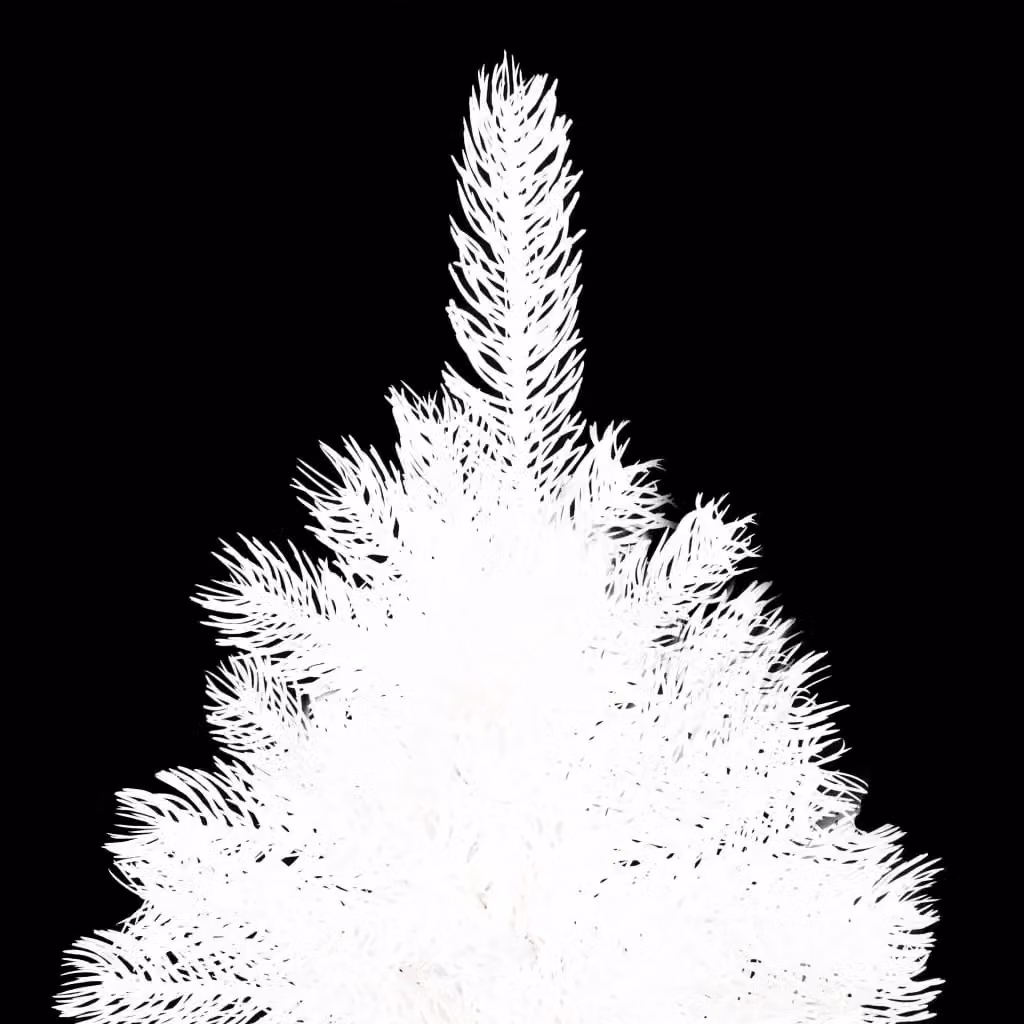 Berkfield Home Lifelike Artificial White Christmas Tree, Height: 240 cm – 2