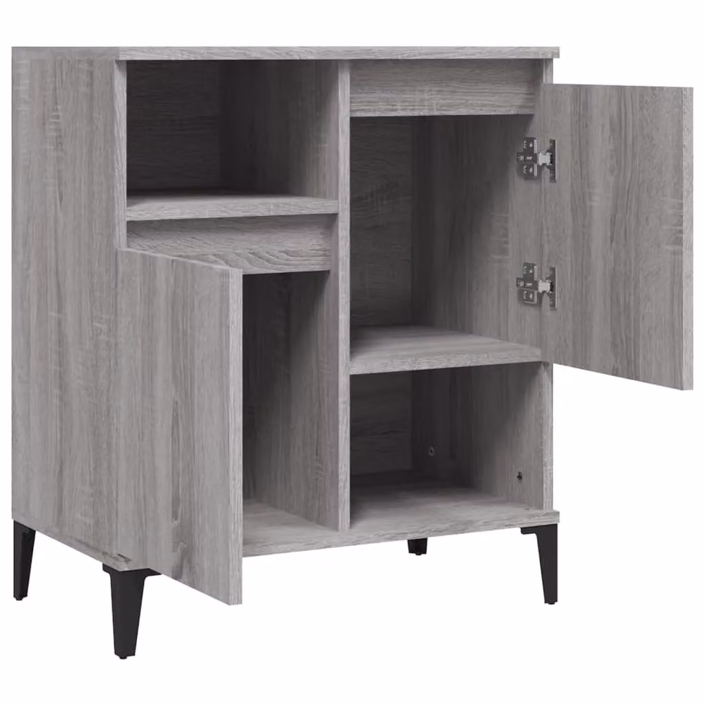 Berkfield Home Grey Sonoma Sideboard in Engineered Wood W/D/H: 60 x 35 x 70 cm – 4