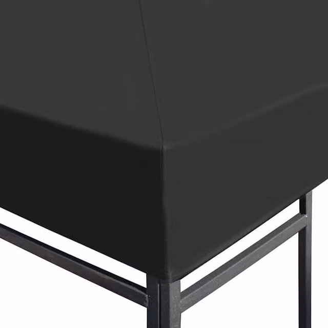 Berkfield Home Grey Polyester Gazebo Top Cover 3x3 m