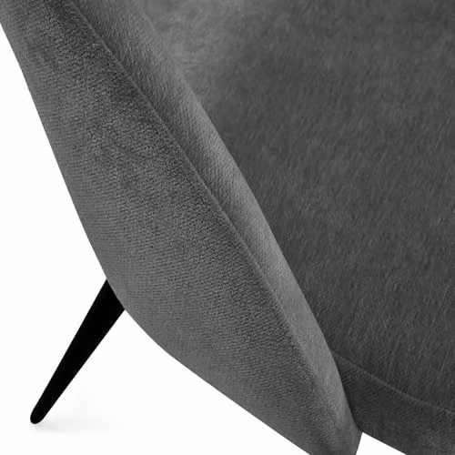 Julian Bowen Ella Set of 2 Upholstered Dining Chairs in Beige, Brown and Grey – 6