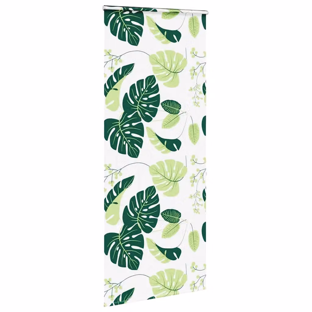 Berkfield Home Green Opaque Shower Roller Blind with Cassette, W/H: 96 x 240 cm – 2